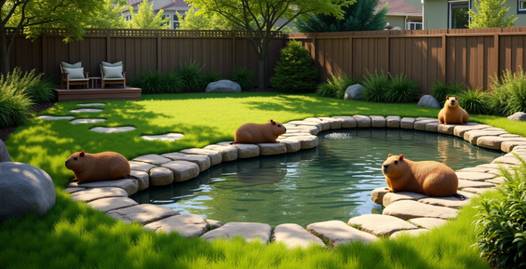 How to Create the Best Conditions for Capybara Care in a Suburban Backyard